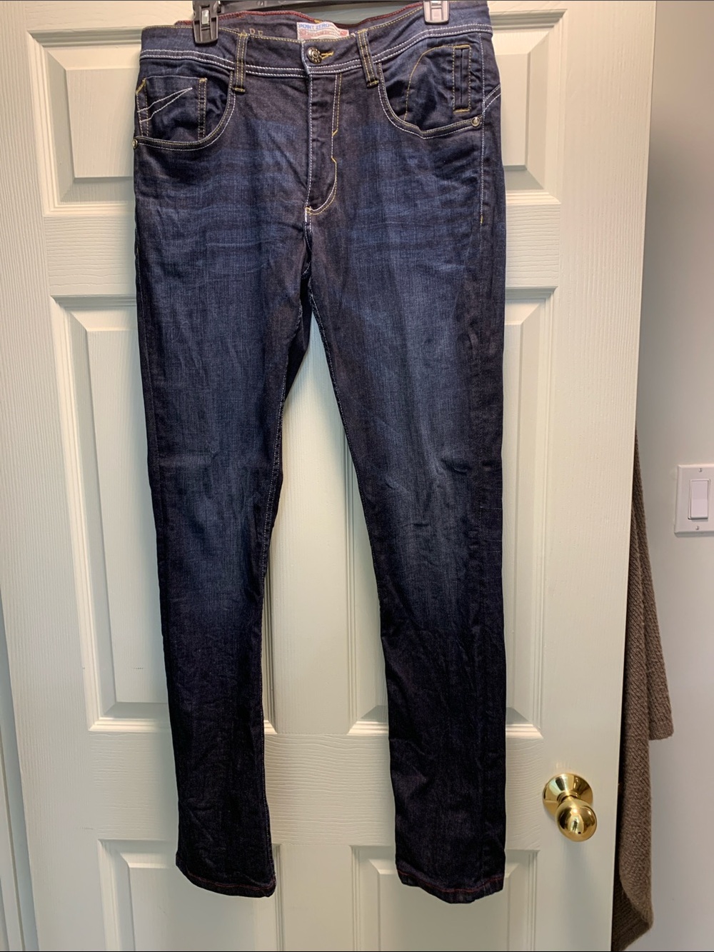 Point Zero Dark Indigo Slim low waste Jeans